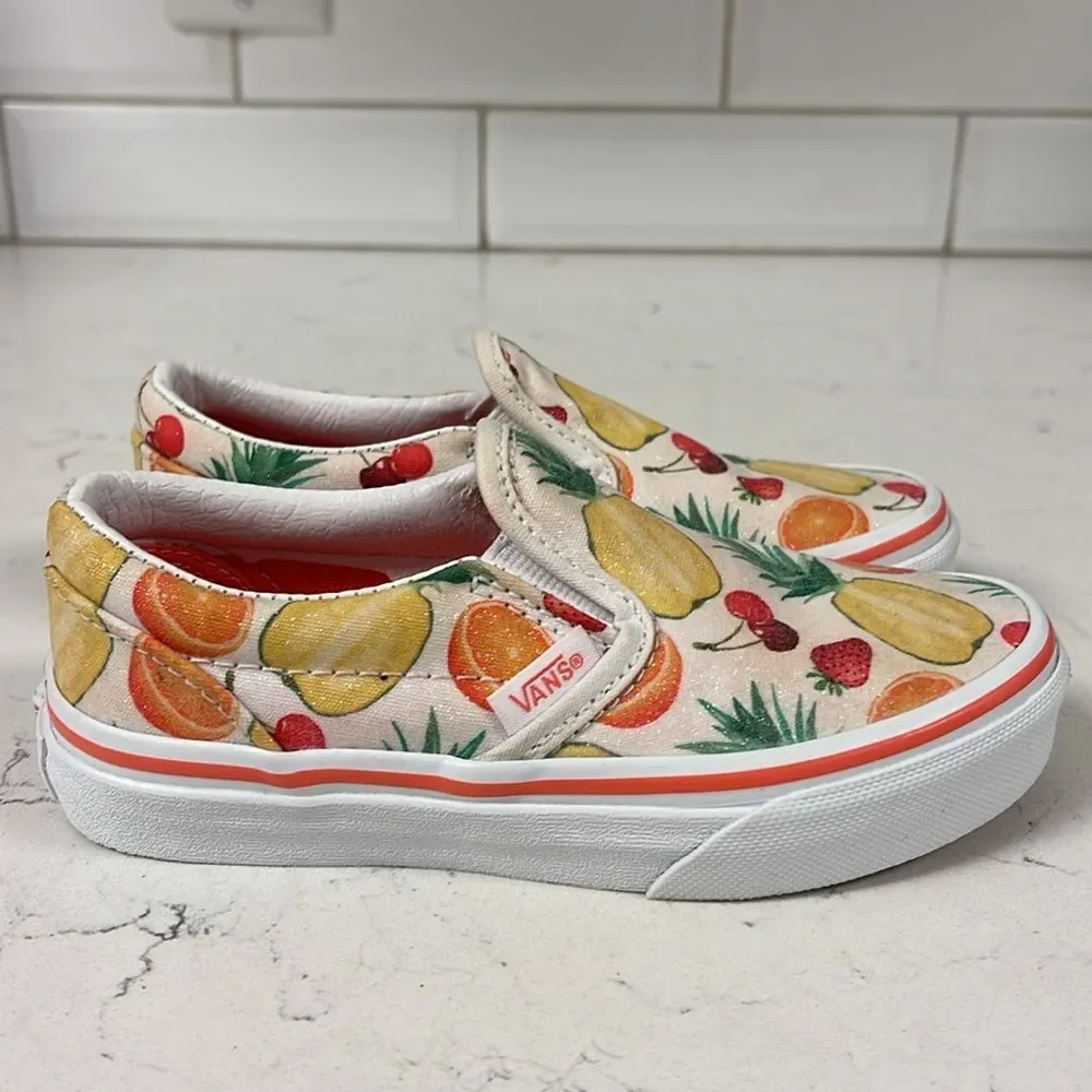 Vans Vans Slip On Fruit Sneakers Size 11 Topical Fruit